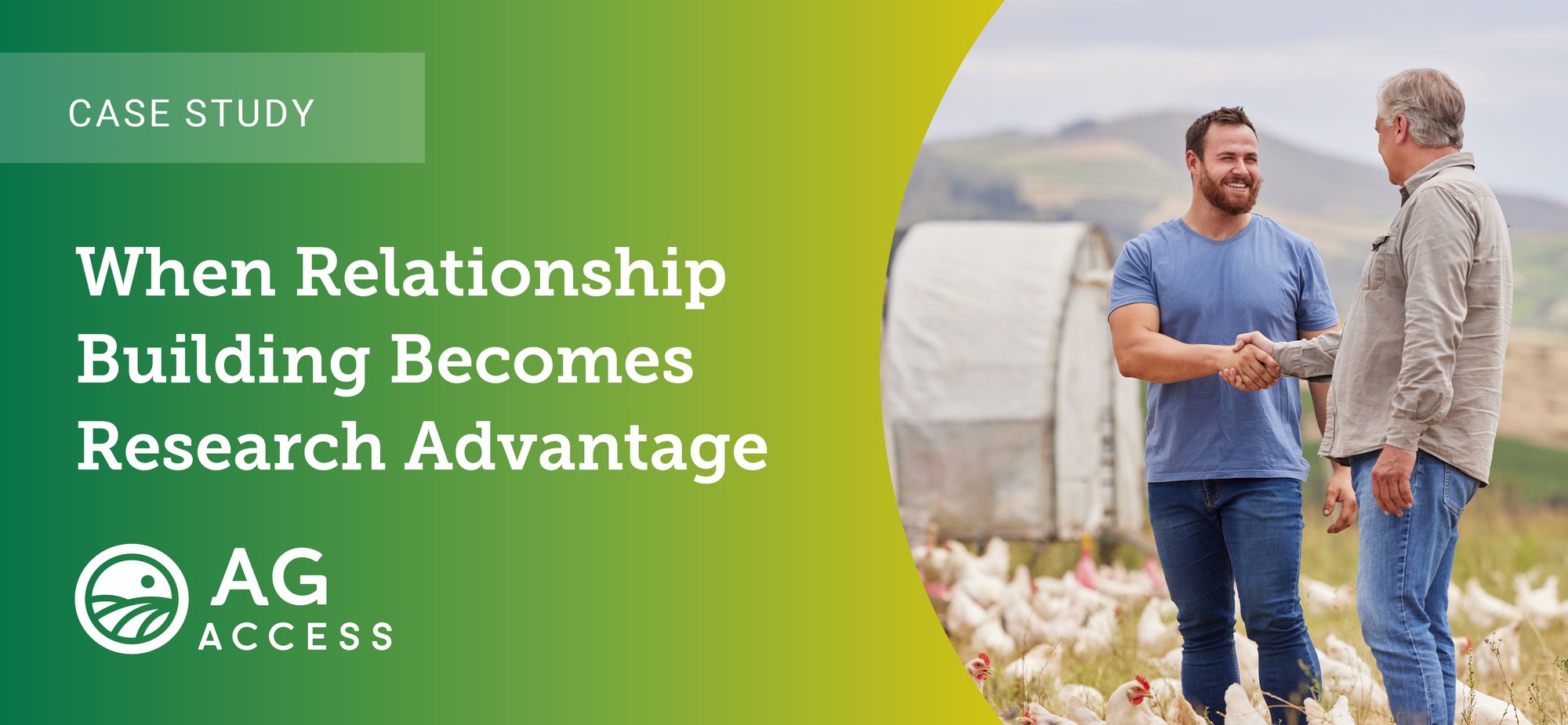 Case Study When Relationship Building Becomes Research Advantage Case Study When Relationship Building Becomes Research Advantage